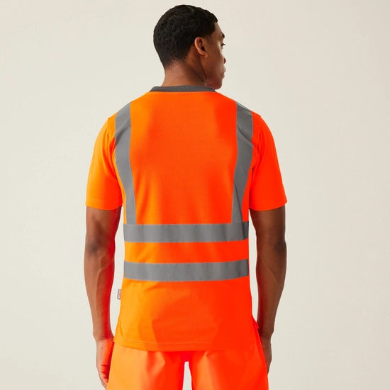 Regatta Professional Men's Hi-Vis Pro Contract T-Shirt Class 2