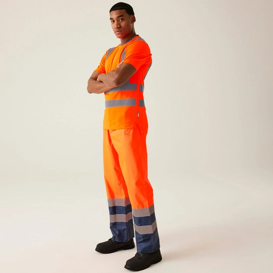 Regatta Professional Men's Hi-Vis Pro Contract T-Shirt Class 2