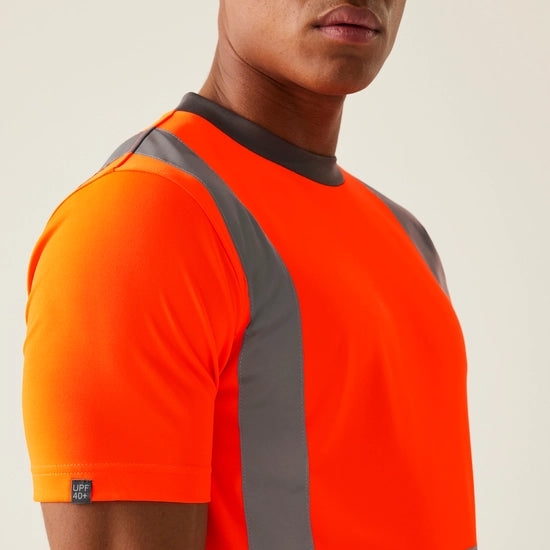 Regatta Professional Men's Hi-Vis Pro Contract T-Shirt Class 2