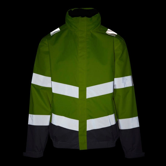 Regatta Professional Men's Hi-Vis Pro Contract Dover Waterproof Insulated Jacket Class 3