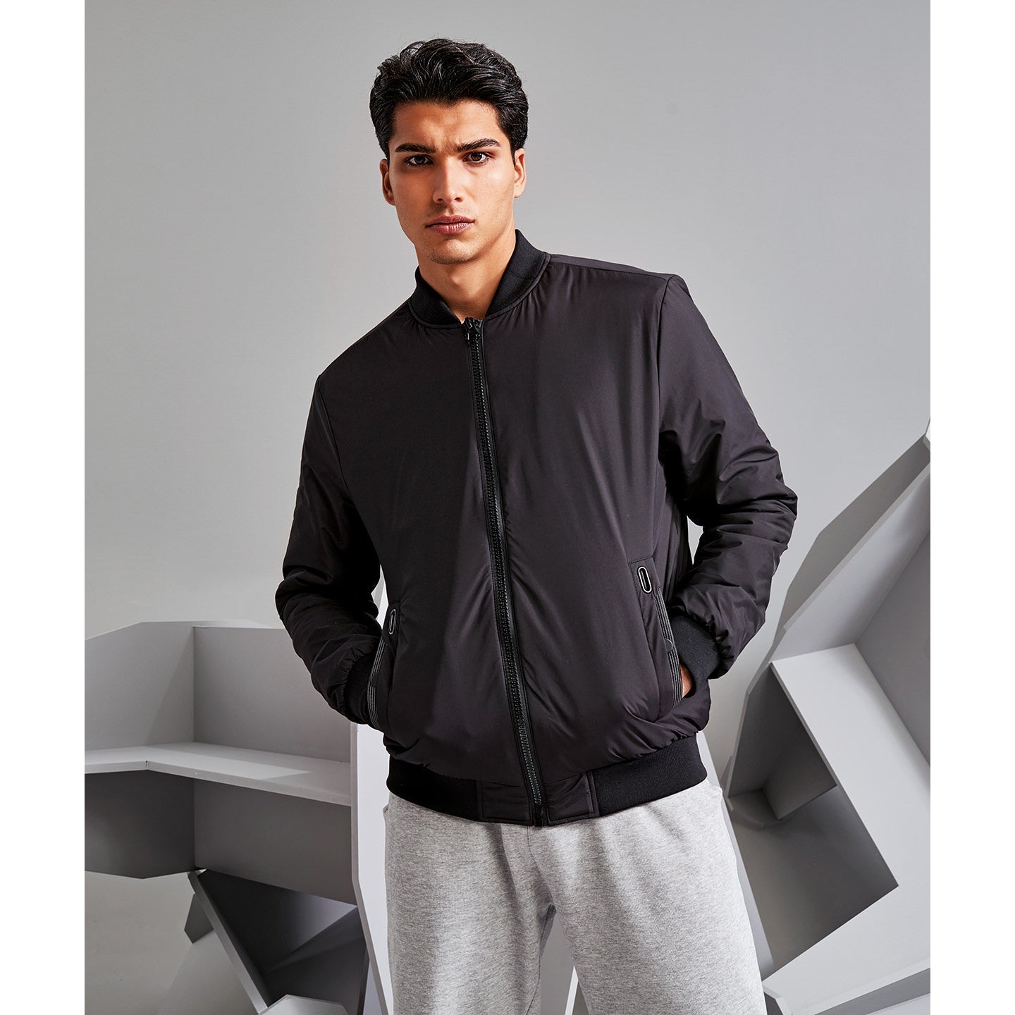 2786 Delta Plain Bomber Jacket