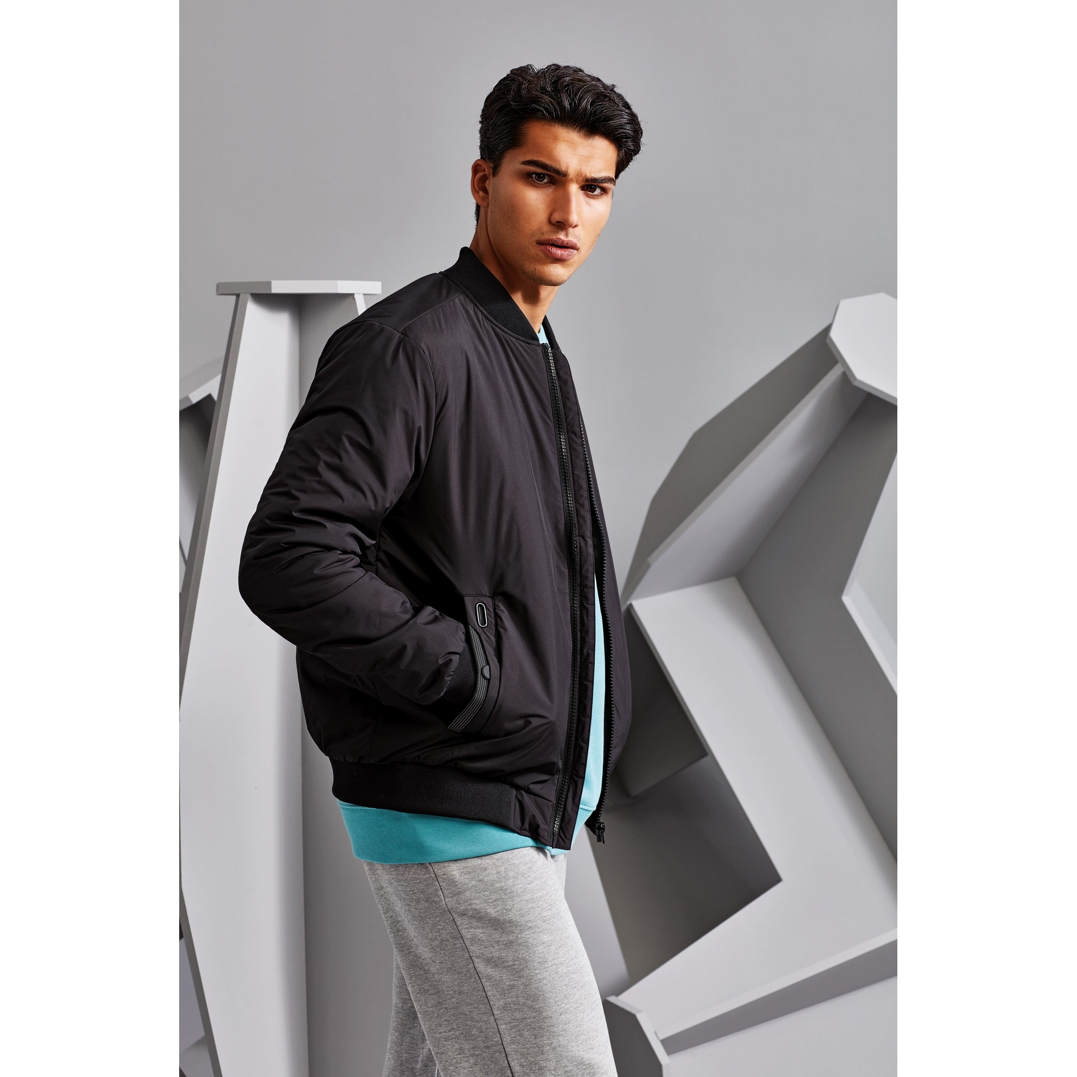 2786 Delta Plain Bomber Jacket