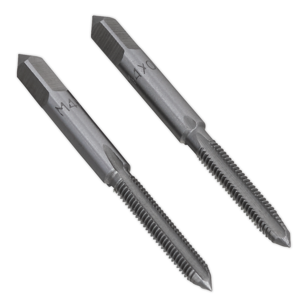 Sealey Tap Set 2pc (Taper & Plug) M4 x 0.7mm