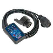 Sealey Towing Socket Tester 13-Pin 12V - DVSA Approved