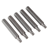 Sealey TRX-Star* T40 Bit Long Pack of 5