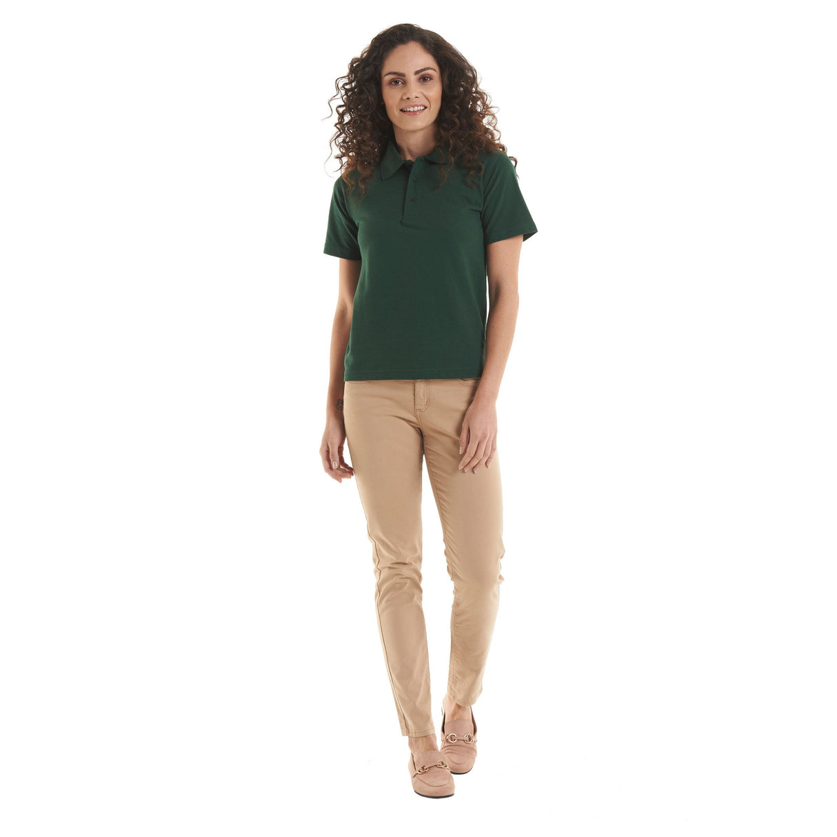 Uneek Active Poloshirt Bottle Green