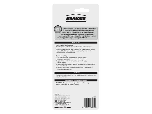 UniBond Sealant Smoother & Remover Tool