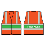 Beeswift Hi Viz Vest C/W First Aider On Back