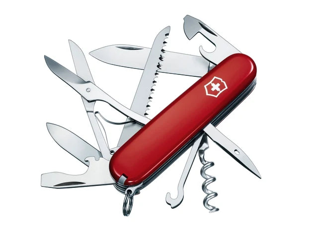 Victorinox Huntsman Swiss Army Knife Red Blister Pack