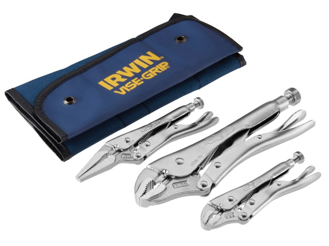 IRWIN® Vise-Grip® TVG73 Locking Pliers Set, 3 Piece