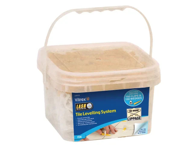 Vitrex Lash Clips & Wedges (Tub 150)