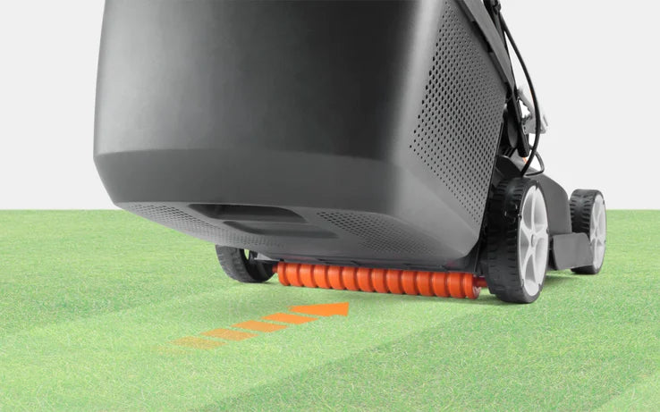 Flymo 36V UltraStore 380R - Smart, Cordless Mower with Compact, Foldable Design