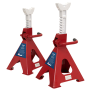 Sealey Axle Stands (Pair) 6tonne Capacity per Stand Ratchet Type