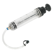 Sealey Oil & Brake Fluid Inspection Syringe 200ml