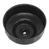 Sealey Oil Filter Cap Wrench Ø90mm x 15 Flutes - Jaguar/Land Rover