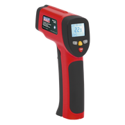 Sealey Infrared Twin-Spot Laser Digital Thermometer 12:1 High Temperature