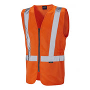 Leo Workwear COPPLESTONE Leo EcoViz PC Railway Plus Waistcoat