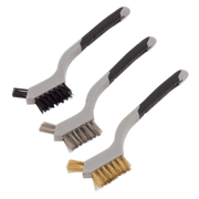 Sealey Wire Brush Set 3pc Miniature