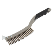 Sealey Wire Brush with Stainless Steel Fill & Scraper