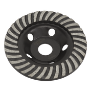 Sealey Concrete Grinding Head Turbo Row Ø125mm