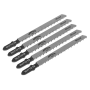 Sealey Jigsaw Blade Wood & Plastics 75mm 10tpi - Pack of 5 WJT101B