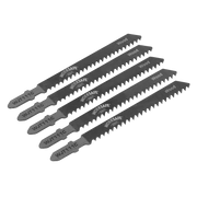 Sealey Jigsaw Blade Soft Wood & Plastics 75mm 9tpi - Pack of 5