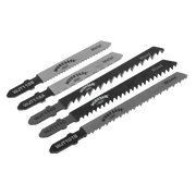 Sealey Assorted Jigsaw Blades - Pack of 5