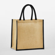 Westford Mill Natural Starched Jute Mini Gift Bag
