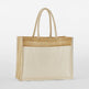 Westford Mill Cotton Pocket Natural Starched Jute Shopper