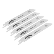 Sealey Reciprocating Saw Blade 150mm 14tpi - Pack of 5