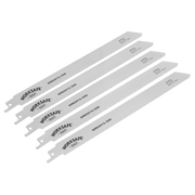 Sealey Reciprocating Saw Blade 225mm 14tpi - Pack of 5