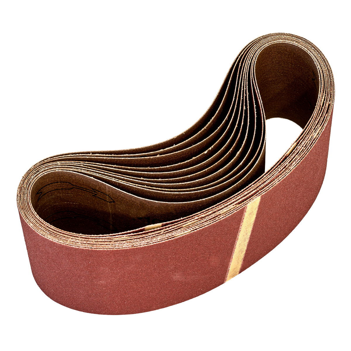 Sealey Sanding Belt 75 x 533mm 120Grit - Pack of 10
