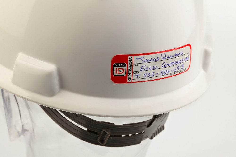 Beeswift Hard Hat Id Temp Stickers