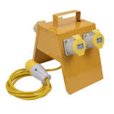 Sealey CEE 4-Way Splitter Box 1.5mm Cable 16A Plug