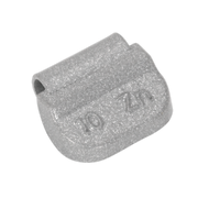Sealey Wheel Weight 10g Hammer-On Zinc for Steel Wheels Pack of 100