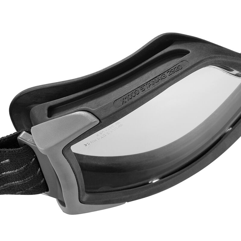 Bolle Safety X1000 Goggles Clear Ballistic PC Lens