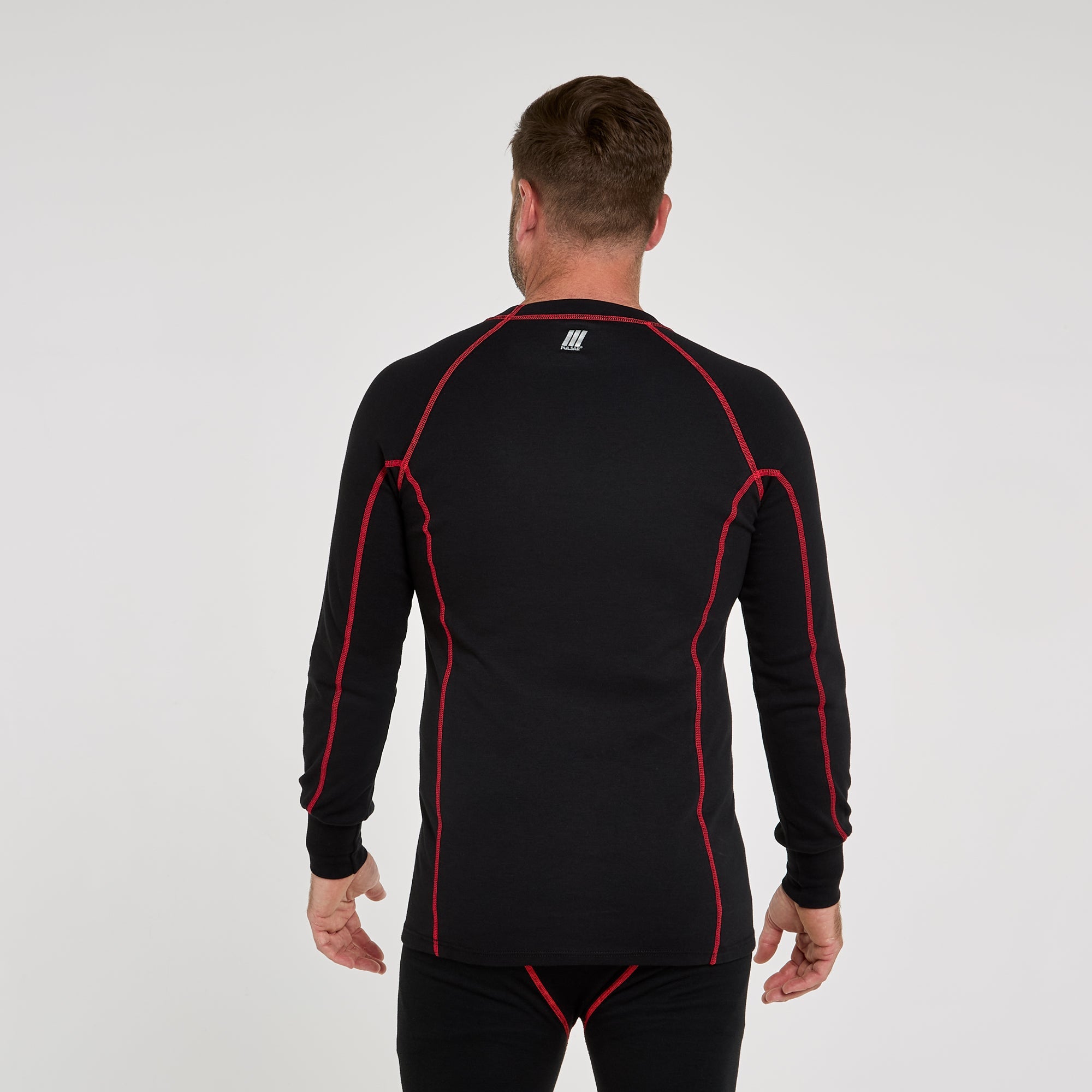 FR-AST-ARC Men's Long Top Black/Red