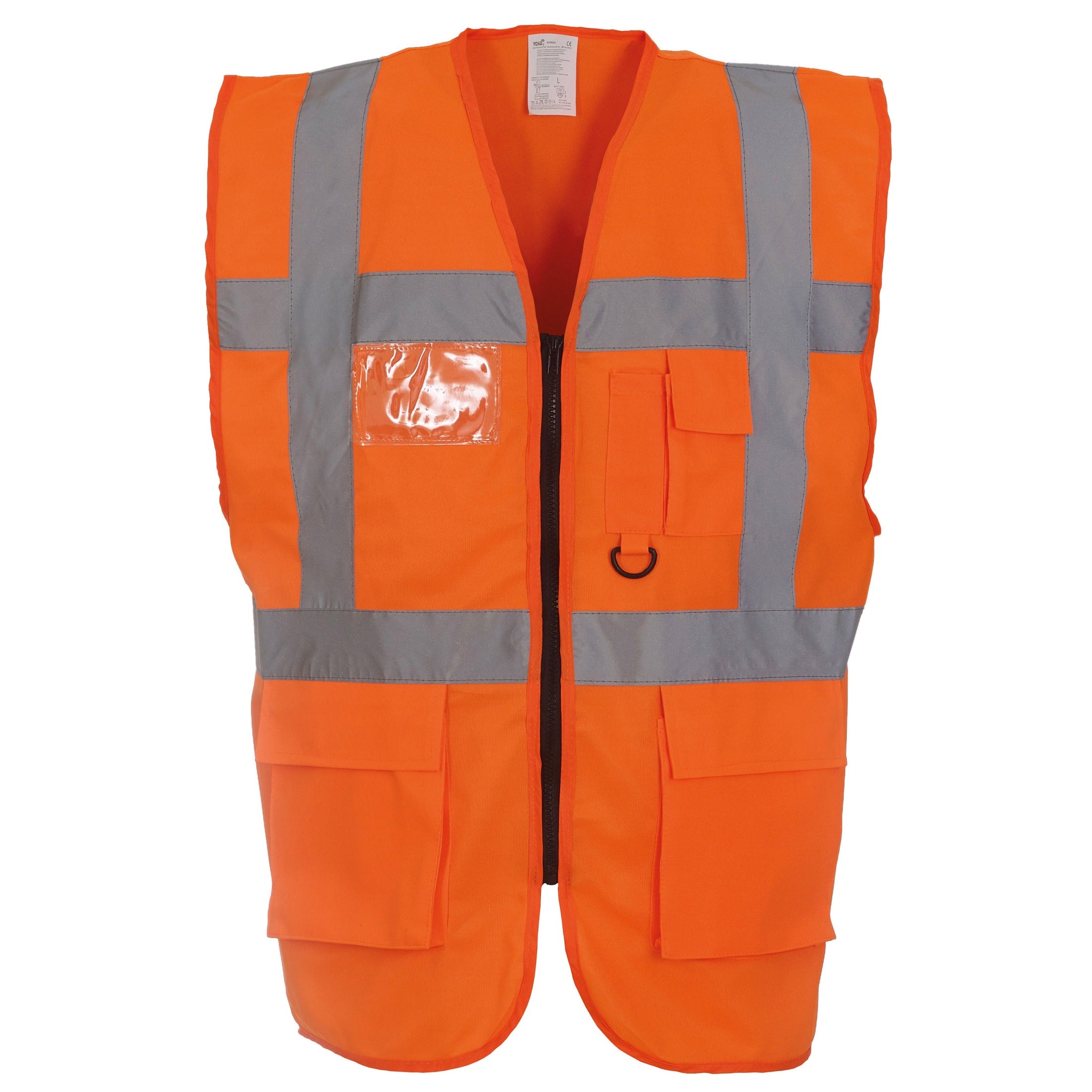 Yoko Multifunctional Executive Hi-Vis Waistcoat - Orange