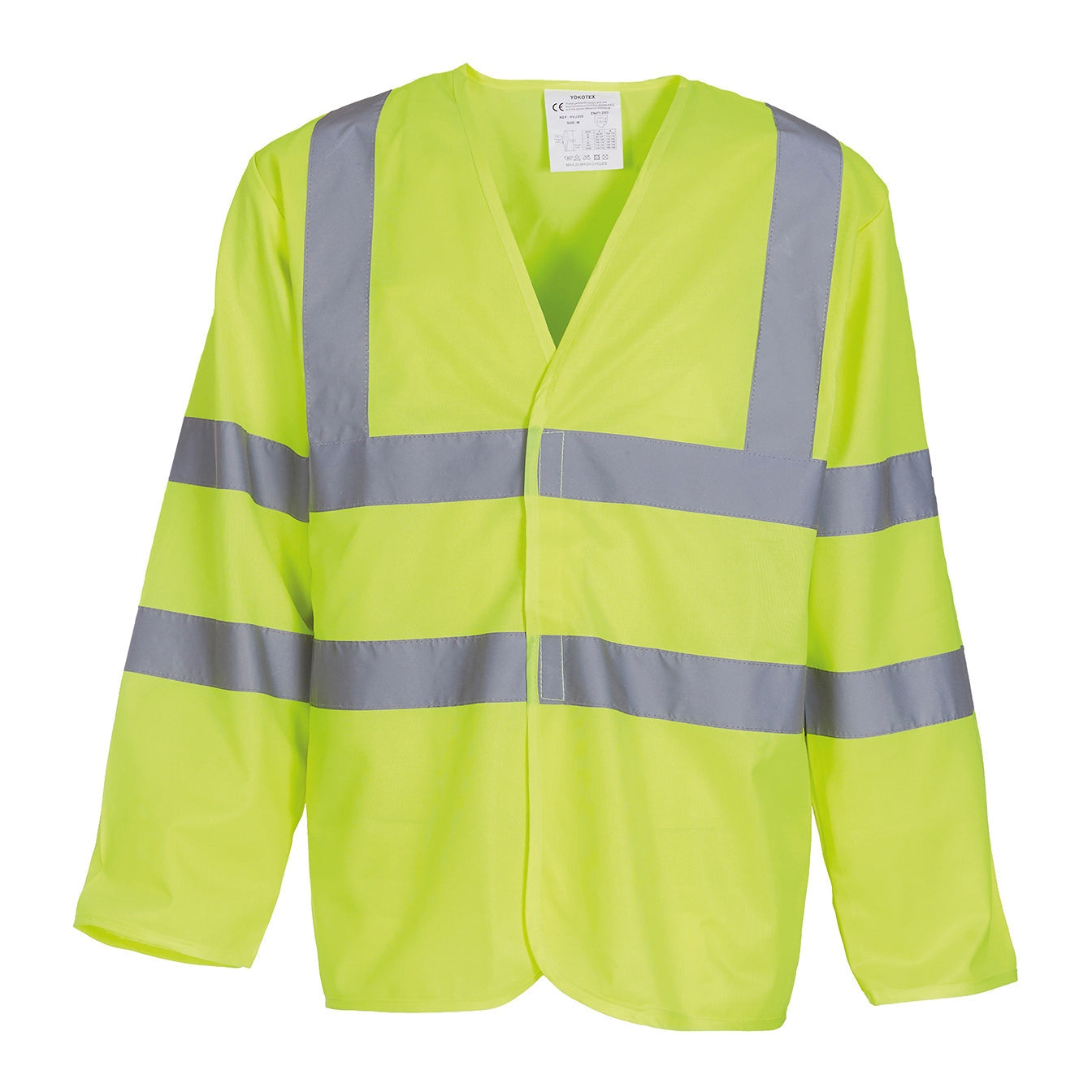 Yoko Hi-Vis Long Sleeve Waistcoat