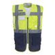 Yoko Hi-Vis Top Cool Open-Mesh Executive Waistcoat