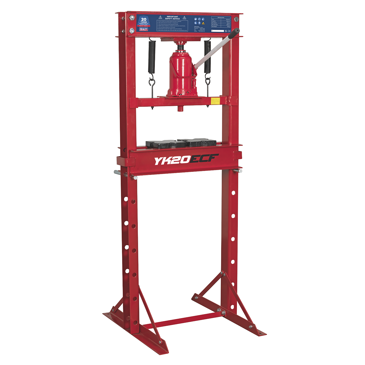 Sealey Hydraulic Press 20 Tonne Economy Floor Type