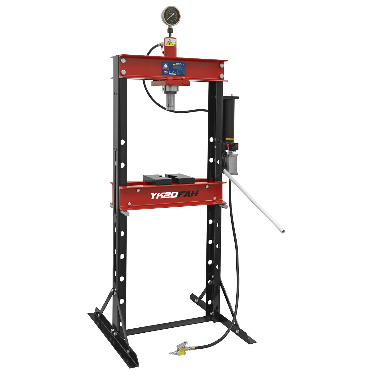Sealey Air/Hydraulic Press 20 Tonne Floor Type