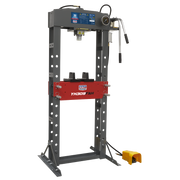 Sealey Air/Hydraulic Press 30 Tonne Floor Type with Foot Pedal