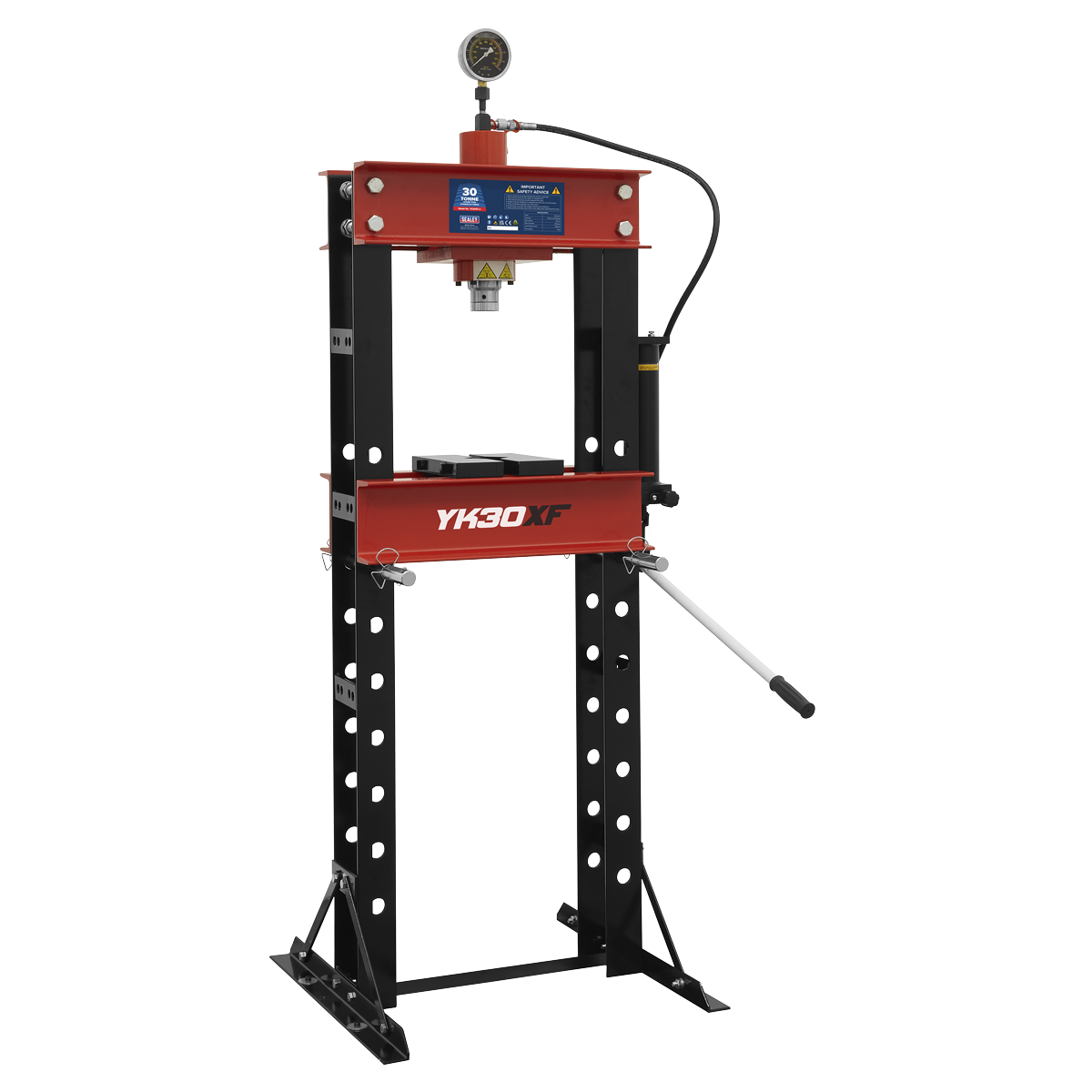 Sealey Hydraulic Press 30 Tonne Floor Type YK30XF