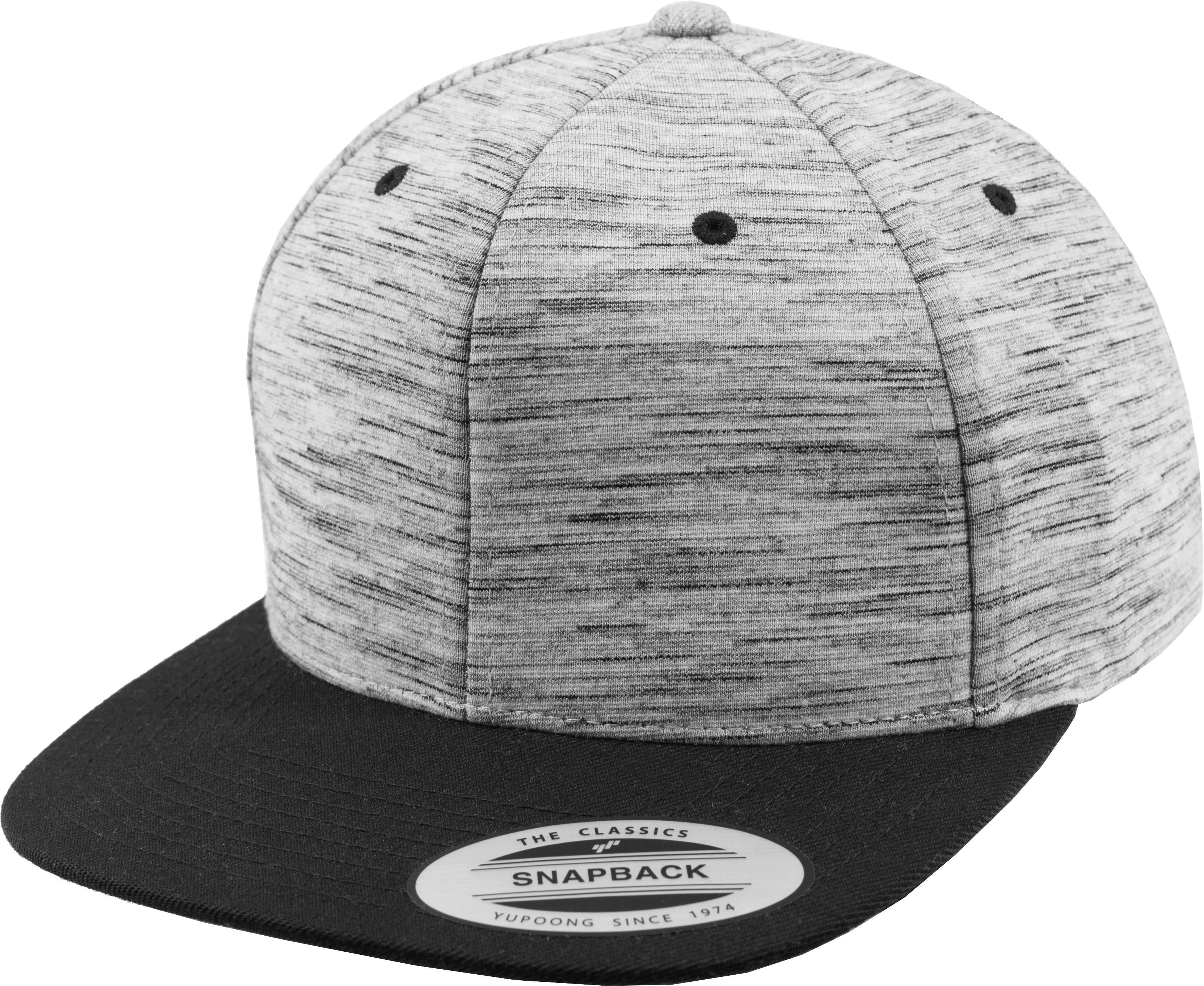 Flexfit By Yupoong Stripes Melange Crown Snapback (6089Sc)