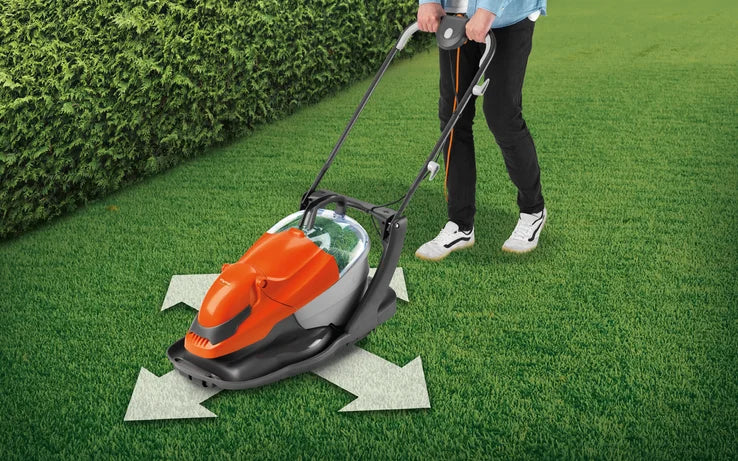 FLYMO EasiGlide Plus 360V – Hover Collect Lawnmower