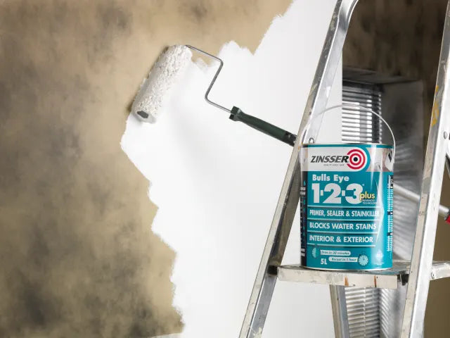 Zinsser Bulls Eye® 1-2-3 Primer & Sealer Paint 2.5 litre