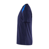 Blaklader T-Shirt 3379 #colour_navy-blue-corn-blue