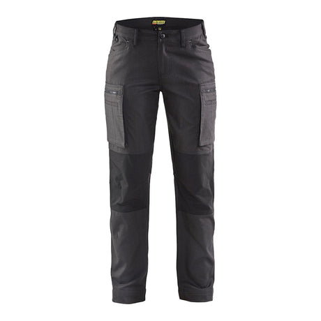 Blaklader Women's Service Trousers Stretch 71591146 #colour_dark-grey-black