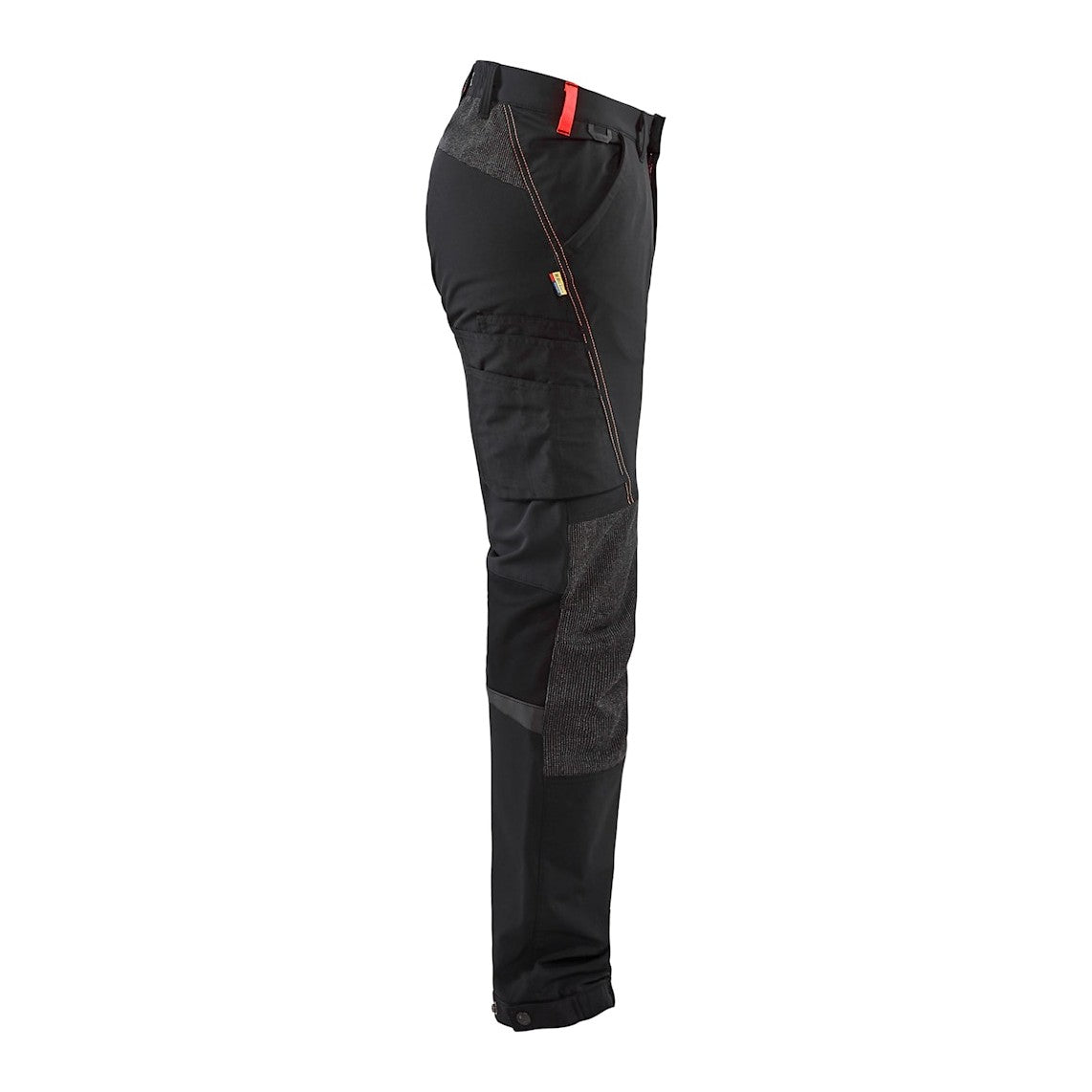 Blaklader 4-Way-Stretch Service Trousers 1422 - Black/Red